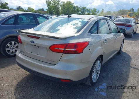 2018 Ford Focus Titanium from USA, damaged, VIN 1FADP3J20JL253064